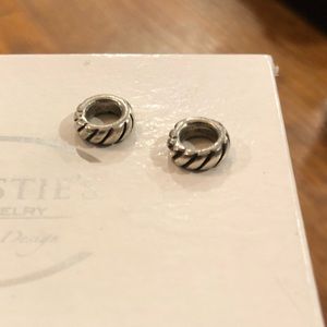 Two Pandora Spacers for charm bracelet